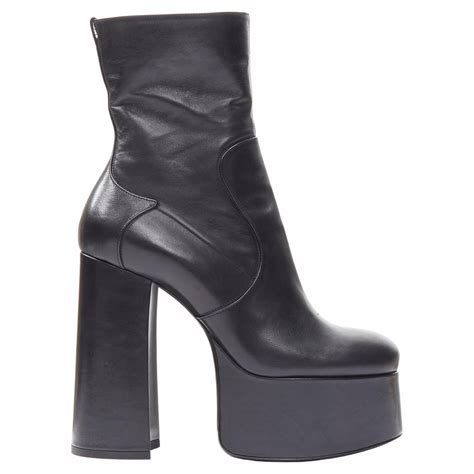 billy boot ysl|Saint Laurent Billy Platform Leather Boots .